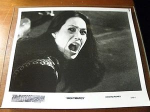 VINTAGE LOBBY CARD PHOTO NIGHTMARES CRISTINA RAINES - Picture 1 of 1