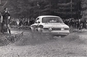FOTO ORIGINAL FORD ESCORT RS1600 MK1 MARKKU ALEN RAC RALLY GB 1973 - Imagen 1 de 2