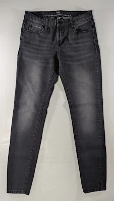 Женские джинсы Versace Abbigicatedo Sportivo SRL размер 26/2 черная джинсовая ткань выцветшие - Изображение 1 из 4