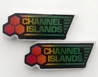 CHANNEL ISLANDS SURFBOARDS CHANNEL ISLANDS SURFBOARD STICKER SET Vintage Surf STICKER FCS 2 Volcom