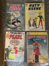 Lot of 4 issues of Katy Keene Comic Books