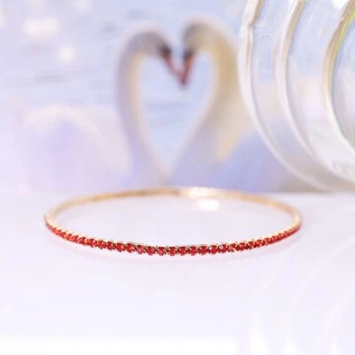 Moda Mujeres Cristal Elástico Pulsera Colorido Muñeca Bling Borla Cadena 0943 Foto 1 de 4