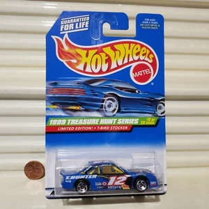 1999 Mattel Hot Wheels Treasure Hunt T-BIRD STOCKER Nu in C9 Nu BubblPk MALAYSIA - Picture 1 of 5
