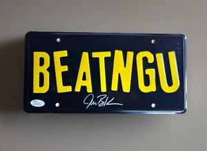 Jeepers Creepers Prop License Plate Signed By Jonathan Breck With JSA COA - Picture 1 of 1