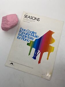 Seasons - Dan Coates Popular Music Made Easy for Piano (1980) - sheet music