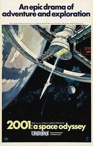 2001 A SPACE ODYSSEY Movie Poster Sci Fi  - Picture 1 of 1