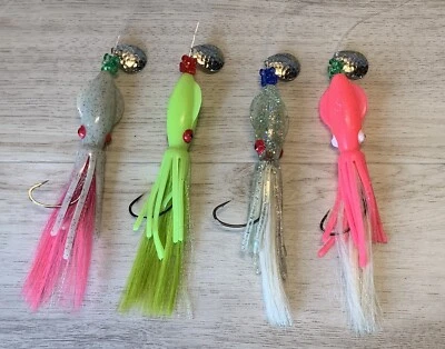 "CAMARES B2 5"" FLUKE RIGS atado a mano en la costa de Jersey" Foto 1 de 4