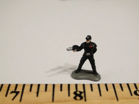 Star Wars Micro Machines Action Fleet Imperial Officer Death Star Figure #5 Cover