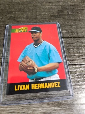 1996 Score Board All Sport PPF - #96 Livan Hernandez (RC) - Image 1 of 2