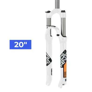 20/24 Inch MTB Front Suspension Fork Straight Disc Brake Fork Travel 100mm - Picture 1 of 40