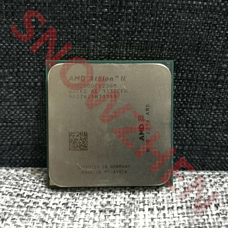 AMD Athlon II X2 250 CPU 3 GHz 533 MHz Socket AM3 Dual-Core Processor  - Image 1 of 3