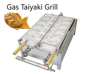 Taiyaki Authentic Gas Grill -Expertly Crafted Cast Mold -Fish-shaped Pastries - Picture 1 of 10