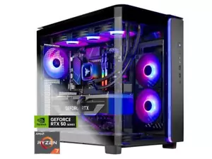 Skytech King 95 Gaming PC Desktop, Ryzen 7 9800X3D 4.7 GHz (5.2 GHz Turbo), - Picture 1 of 5