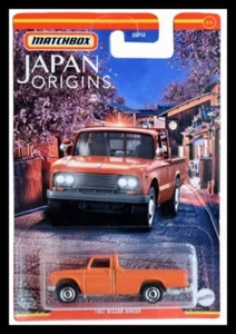 Matchbox Orange 1962 Nissan Junior #8/12 Japan Origins Package Issues - Picture 1 of 2