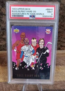 1993 Upper Deck Adventures in Toon World / HARE-OS #BBH5 / PSA 9 JORDAN GRETZKY - Bild 1 von 2
