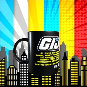 80s CARTOON - G.I. Joe - (4 Designs) - 11oz Coffee Mug - Picture 1 of 29