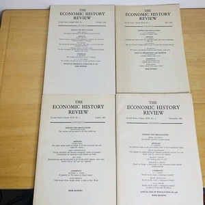 The Economic History Review 1989 Book Bundle x 4 - Full Year Set Vol XLII 42 - Bild 1 von 6