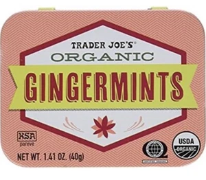 Trader Joe's Pastiglie Biologiche Menta 40g (Menta Zingara, Confezione da 6) - Foto 1 di 1