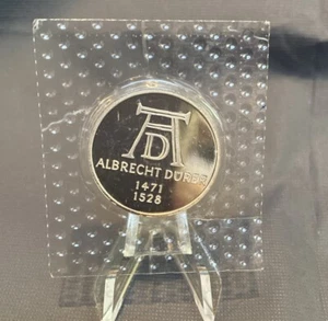 1971 D Germany Albrecht Durer 5 Deutsche Mark Silver Coin, Proof, Gem Unc - Picture 1 of 3