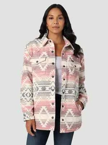 Cabate para mujer Wrangler Southwestern estampado en rosa crepúsculo - Imagen 1 de 2
