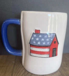 Rae Dunn AMERICA 2 Sided Mug 3D. NEW! 18oz - Picture 1 of 7
