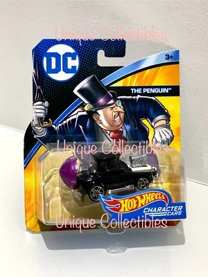 Hot Wheels DC The Penguin Character Cars diecast vehicle Brand New - Image 1 of 2