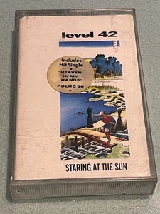 Level 42 - Staring at The Sun - Cassette Tape Album - 1988 Polydor - Picture 1 of 5
