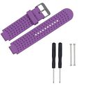 Silicone Watch Band Strap Replacement Wristband for Garmin Forerunner 220 230...