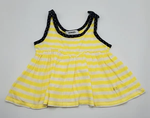 Sonia Rykiel Girls' 100% Cotton Tank Top Sz 4 Years Pre-Owned - Picture 1 of 10