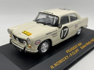 Ixo Models Peugeot 404 Nowicky Cliff Rally Safari 1967 1:43 Diecast modelcar - Image 1 of 4