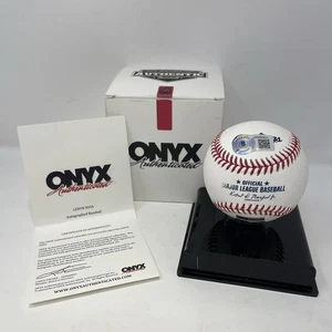 Lenyn Sosa White Sox Signed Autographed Official MLB Baseball ONYX COA Rookie - Picture 1 of 6