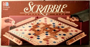 Vintage 1989 Scrabble Board Game Milton Bradley New in Original Plastic Wrap NIP - Picture 1 of 1