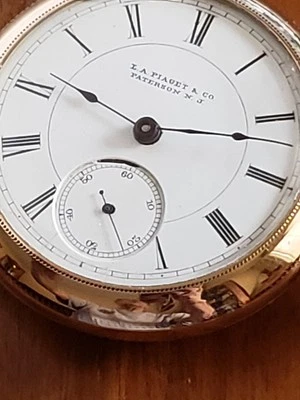 RELOJ BOLSILLO COLÓN LLAVE Y VÁSTAGO VIENTO EXHIBICIÓN GF ESTUCHE PERFECTAMENTE REPARADO 1883 Foto 1 de 4