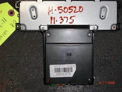 Audio Equipment Radio Display Radio-heat-ac Fits 07-11 VOLVO 80 SERIES 499484 - Image 1 of 4