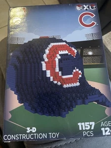 Forever Collectibles BRXLZ Chicago Cubs 1157 Pieces hat 12+ 3d puzzle toy - Picture 1 of 1