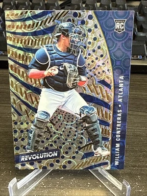 2021 Panini Chronicles - Revolution William Contreras #59 Groove (RC) - Image 1 of 2