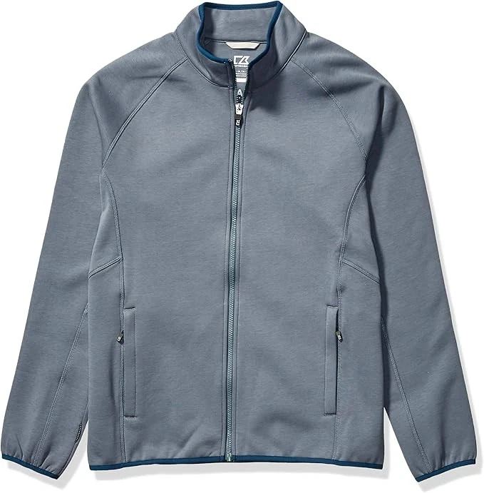 Cutter & Buck Men's Discovery WeatherTec Windblock Jacket, Soapstone, Large NWT - Image 1 of 4