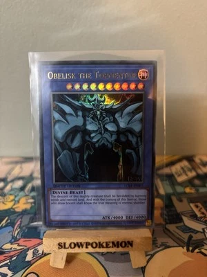 Yu-Gi-Oh Obelisk The Tormentor Ultra Rare Limited Edition LC01-EN001 Mint  - Image 1 of 4