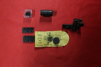 Redfield International Match Sight Set Winchester Model 70 Bull Target Rifle - Image 1 of 4