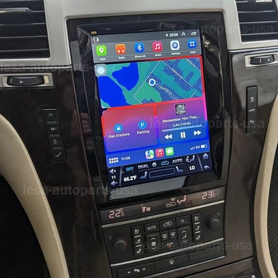 9.7" For Cadillac Escalade 2007-2012 Android 15 Carplay Car Stereo Radio GPS Nav - Image 1 of 4