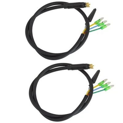 ABS E-bike 9 pin M6 Male Motor Extension Cable For Front Rear Wheel Hub Motors - Image 1 of 4