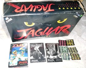 Atari Jaguar Console Box with Zool 2 Box - Some Inserts (No System or Console)