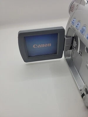 Canon ZR60 MiniDV Digital Video Camcorder Parts Only Turns On See Discription.  - Image 1 of 4