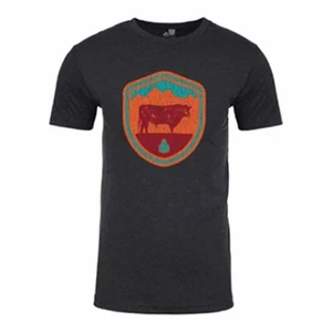 STS Ranchwear Men's Arizona Crest Tee (Charcoal) STS6210CHR - Picture 1 of 2