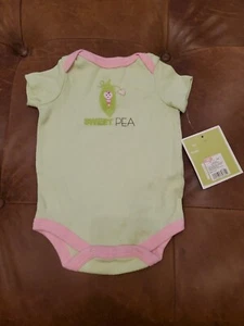Circo - Sweet Pea Newborn Baby Bodysuit - Size NB, NEW/ NWT - Picture 1 of 5