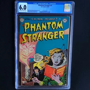 THE PHANTOM STRANGER #4 (DC 1953) ๐ฅ CGC 6.0 ๐ฅ Only 7 Higher Graded! *Must See* - Picture 1 of 6