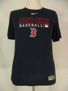Nike Boston Red Sox Shirt adult men's small blue short sleeve MLB baseball - Picture 1 of 10