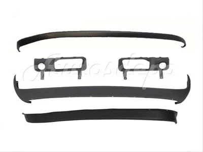 Almohadilla de parachoques delantero para camioneta Dodge Ram 94-01 cenefa acabado de presa de aire sin niebla Foto 1 de 4