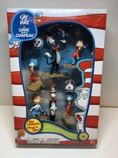 Dr. Seuss The Cat In The Hat Collectible Figure Gift Set (2003 Play Along Toys)