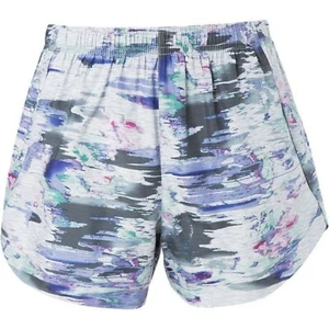 ADIDAS Girls Printed Training/Swim Lined Shorts Multicolor Size XL (14-16) NEW - Picture 1 of 10